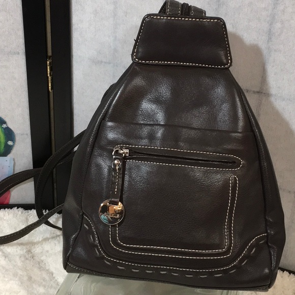 aurielle leather backpack